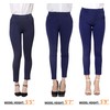Marycrafts - Pantalones de trabajo para mujer, elásticos, para yoga,