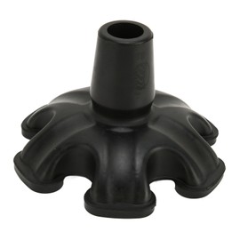 Cane Tip 6 Support Feet Shock Absorption Anti Slip Traction Base Self Standing Cane Tip 19mm