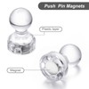 66PCS Magnetic Push Pin Magnet, Push Pin Magnet, Fridge Magnet