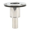 22mm Straight Thru Hull Exhaust Skin 316 Stainless Steel Surface