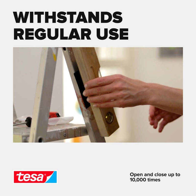 tesa 55228 On/Off Hook and Loop Extra Strong Strips -