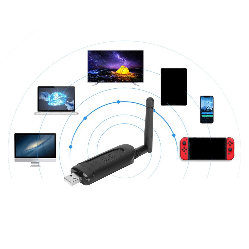 LE502 BT Transmitter Low Latency BT 5.3 Transmitter Support Call