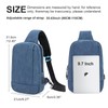 ecosmile Messenger Bag Sling Bag Crossbody Shoulder Bag for Men