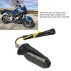 4Pcs Motorcycle LED Turn Signal Lights Mini Front Rear Indicator