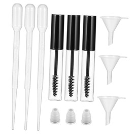 Baluue 9pcs Empty Cream Bottle Mascara Tube Eyelash Tube Lip Gloss Wand Diy Kit