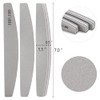 Lingtoolator Buffers 100/180 Grit Washable Double Sided Nail Sanding Block