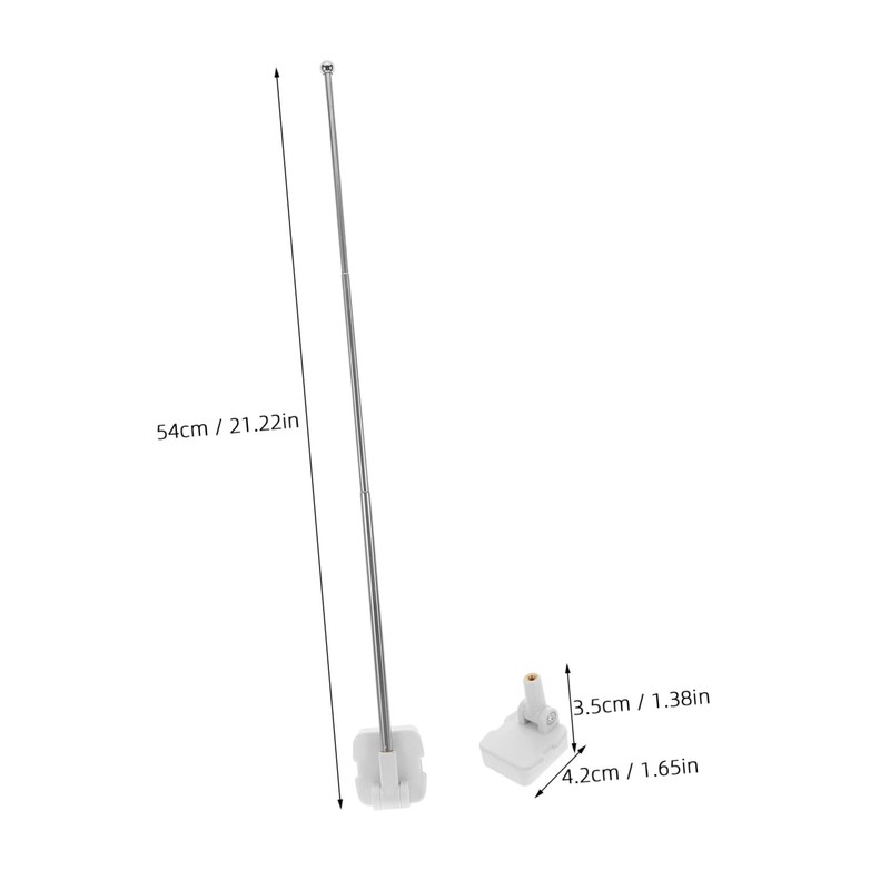 CAXUSD Magnetic Flag Pole Holder for Car Flag Base for