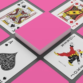 Brian Bula Pink Playing Cards Cool Pink Poker Cards