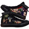 KPOP Mha Anime Shoes Merch Deku Bakugou Patterns Printing Sneakers