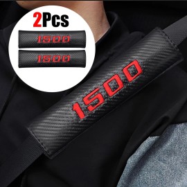 JYMAOYI Car Accessories Seat Belt Cover Strap Pad Shoulder Cushion Black & Red Universal