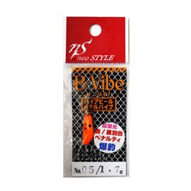 Neo Style Metal Vibe Bi-Vibe 0.8 inches (21 mm), 0.06 oz (1.7 g), Penalty (Ultra Fluorescent Orange & Ultra Fluorescent Yellow) #5 Lure