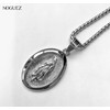 Noguez. Collar con Medalla de la Virgen de Guadalupe, Cadena