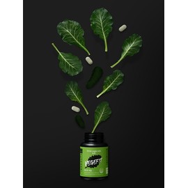 Veggie Fit Kale Spirulina Vitamin B (60 tablets, 2 months worth) / 베지핏 케일 스피루리나 비타민B (60정  2개월분)