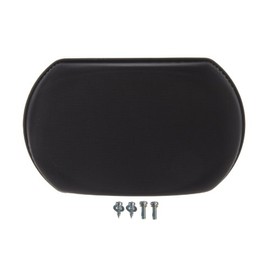 Medline WCA806918NYL K3 & K4 Wheelchair Calf Pad Nylon, Black