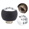 KIMISS 6-Speed Gear Knob, Car Gear Knobs, ABS Plastic Gear