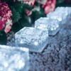 MEDOYOH 2PCS Cool White Light Solar Light PVC Brick, 10x10CM