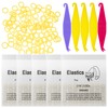 500 Pcs Orthodontic Elastic Rubber Bands, 3.5 Ounces Heavy Dental