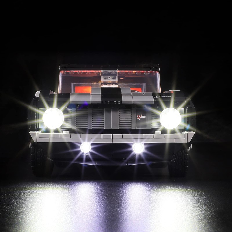 Lightailing Light for 10304 Camaro-Z28 - Led Lighting Kit Compatible