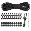 Corda elastica in gomma, 10 m x 3 mm, rotonda,