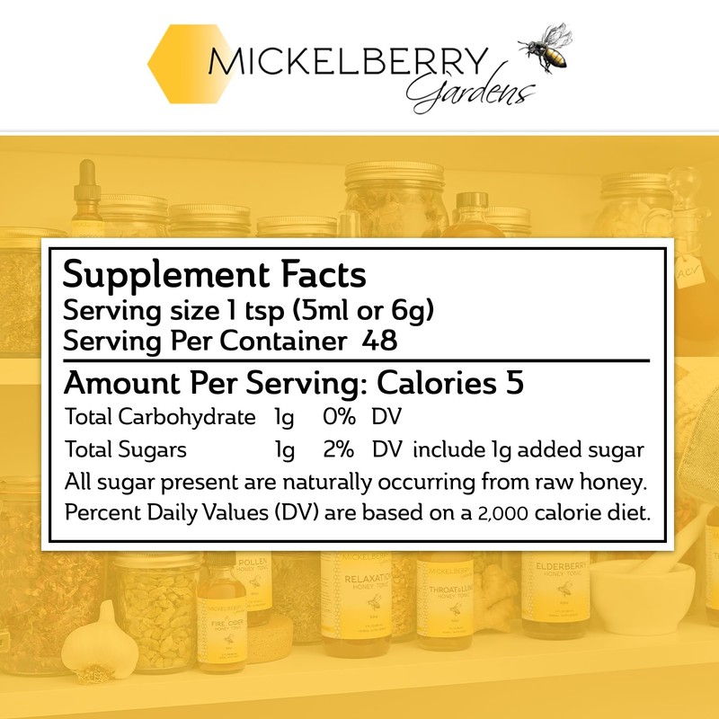 Fire Cider Apple Cider Vinegar Honey Tonic with Organic Turmeric