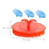 HAKIDZEL 4pcs Men Brush Massager Care Miss Scalp Hair Girl