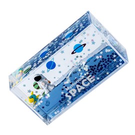 CORHAD 1pc Astronaut Quicksand Decor Unique Floating Ornament for Home Office Present for Space Enthusiasts Smooth Surface Easy to Clean for Birthdays Housewarming