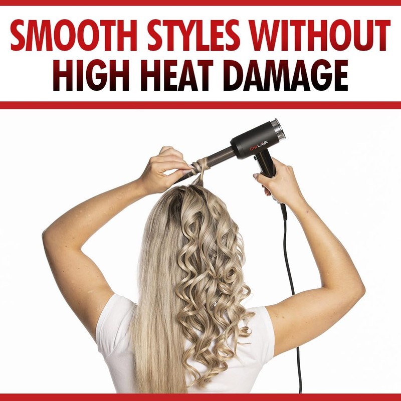 CHI Lava Curl Shot, Hair Curling Wand For Voluminous, Shiny