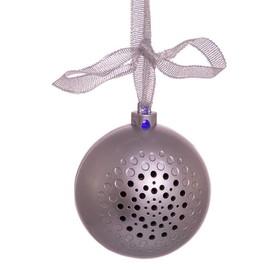70MM Silver Bluetooth Musical Ornament Ball