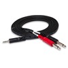 Hosa CMP-159 3.5 mm TRS a Dual 1/4" TS Stereo
