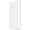 ECOPRO VENT 8" x 16" White Plastic Access Panel. Service