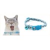 Laroc Cat Collar, Amico Paisley Cat Color, Pink, Safety Buckle,