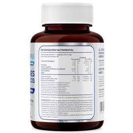Probióticos 120 Billones y 17 Cepas e Inulina de Agave| Suplemento Alimenticio con Probióticos y Prebióticos con Sábila en Polvo, L. Rhamnosus, L. Cas