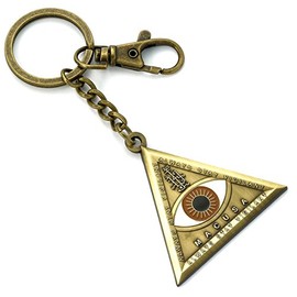 Triangle Eye Keyring