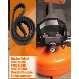 ULXIOM Air Compressor Drive Belts Fit for Ridgid Models Pancake OF60150HA OF60150HB OF60150HBT