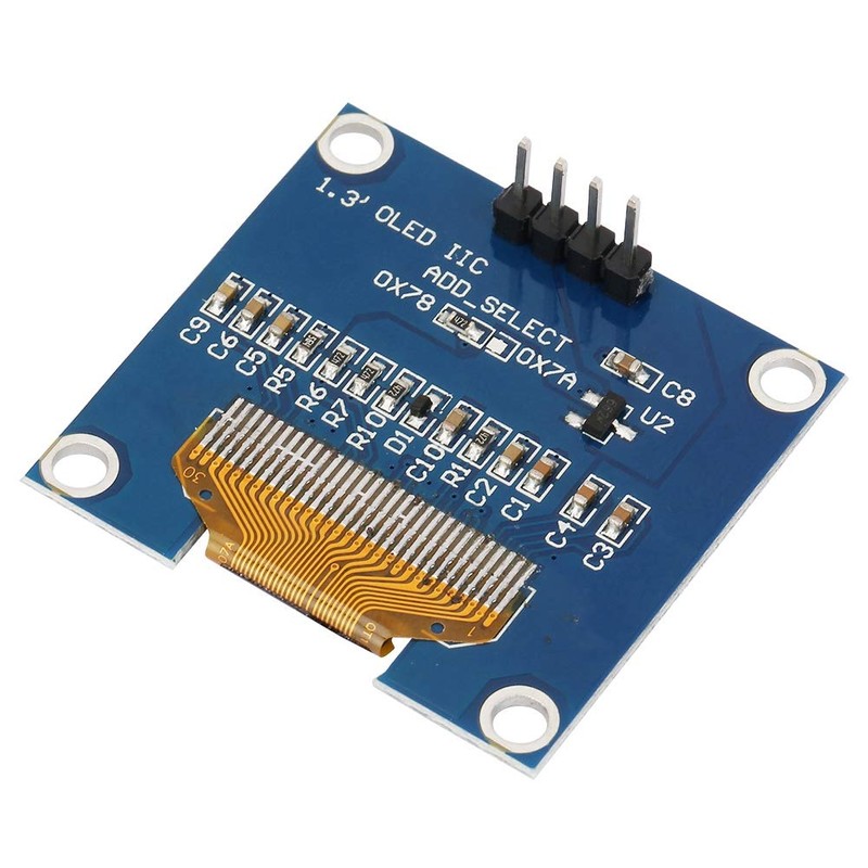 Pantalla OLED, 1pc 1.3 pulgadas Módulo de pantalla OLED IIC