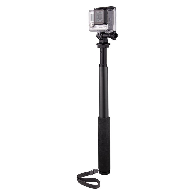 Vivitar Action Selfie Stick, 27-Inch Pole Length, Black