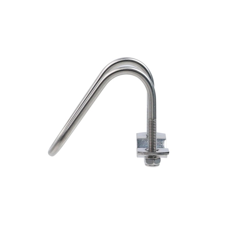 Nicerity 6 Pcs Stainless Steel Double U-Shaped Screw Bolt Cross