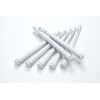 elitegrips TD50 Soft Golf Grips, Set of 7, Silver White,