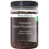 Viva Doria Malabar Peppercorn, Whole Black Pepper, Black Peppercorns For