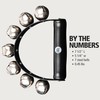 Meinl Percussion Sleigh Bells Instrument - Semicircular Sleigh Bells Musical
