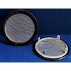 1" Round Open Screen Vent - tab Style - Black - Pkg of 6