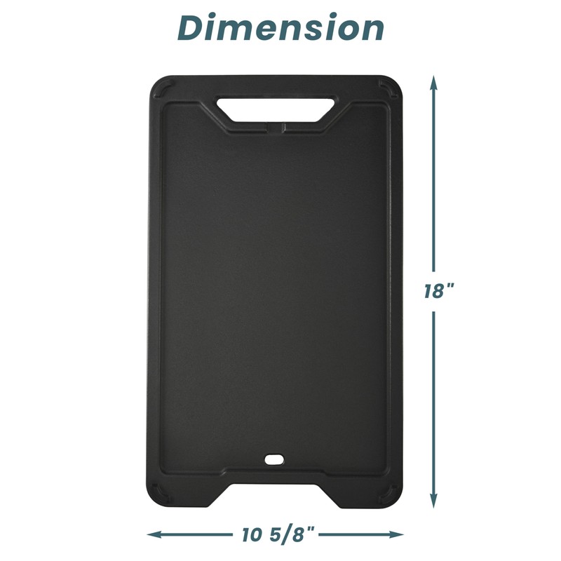 BAC609 Reversible Griddle for Traeger PRO 575, Griddle Plate Cast