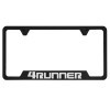 MVP Toyota 4Runner Black License Plate Frame
