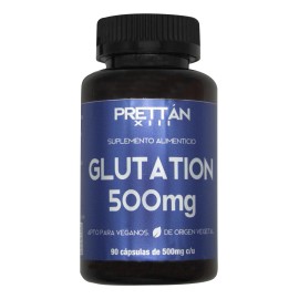 L Glutámico L Cisteína L Glicina Prettan 500mg 90 Caps
