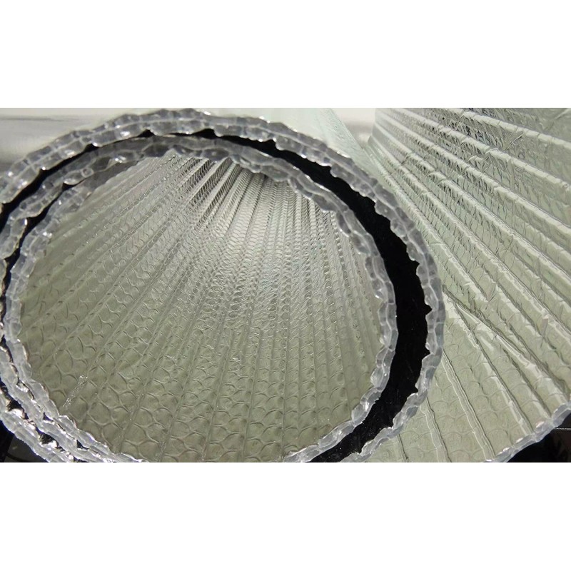 IES REFLECTIVE BLACK / SILVER FOIL Double BUBBLE Foil Insulation