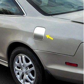 Tyger Auto Made in USA! Compatible with 1998-2002 Honda Accord Gas Cap Chrome Stainless Steel Fuel Cover