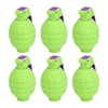 6pcs Kids Toy Hand Grenades Pretend Role Play Plastic Grenades