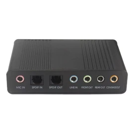 Generic Tarjeta De Sonido Usb Aleación De Aluminio Con Spdif Audio