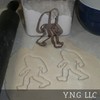 SASQUATCH OUTLINE BIG FOOT SIGHTING BIGFOOT MONSTER COOKIE CUTTER USA