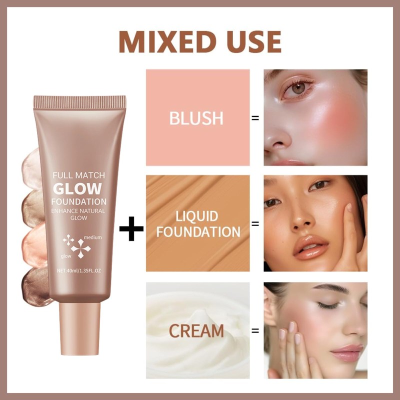 SHEBEEDO Natural Glow Illuminator Glotion,True Match Natural Glow Enhancer,Bronzing Drops